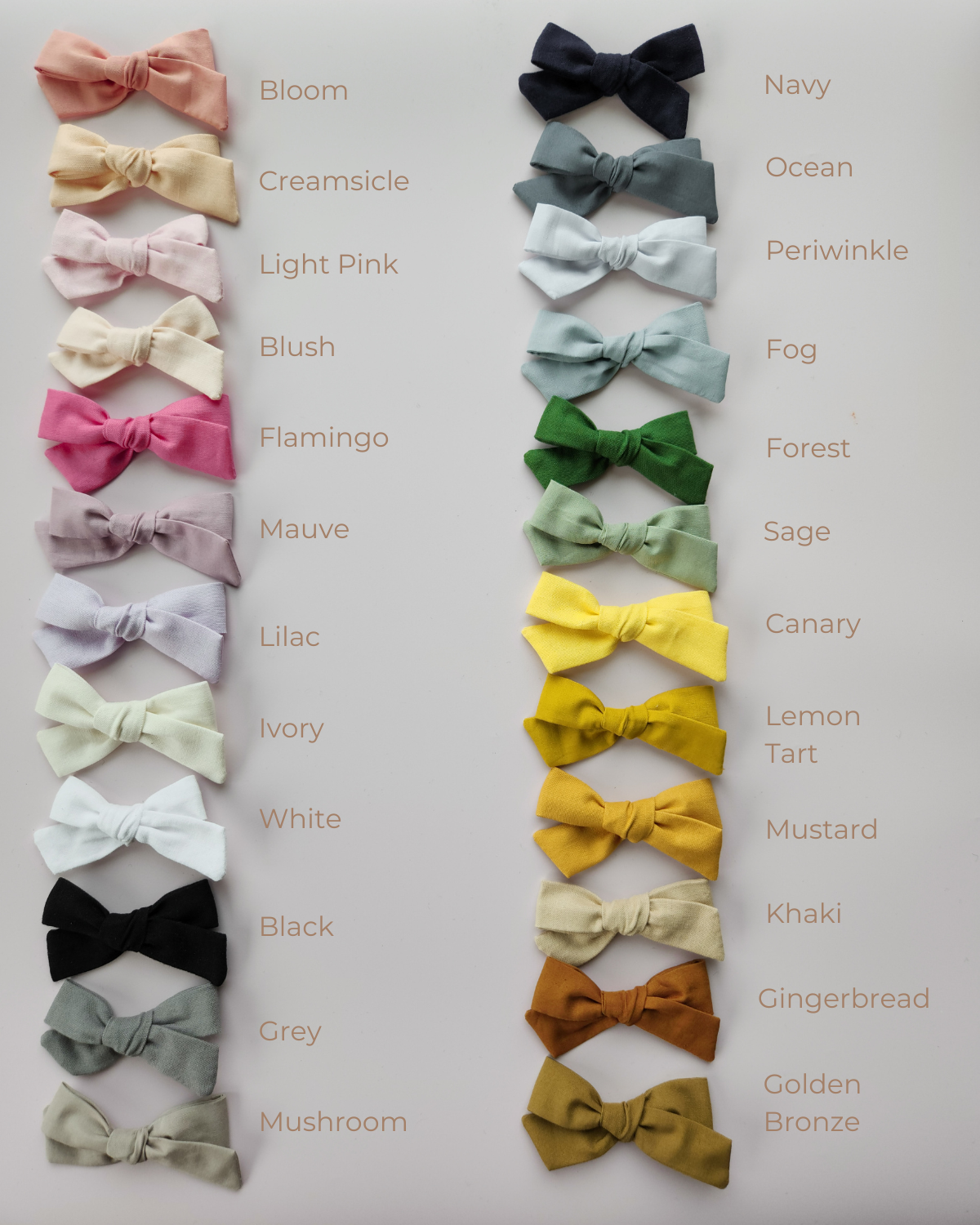 Petite boucle Mini – 24 couleurs offertes
