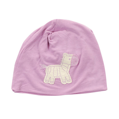 Bonnet en rayonne de bambou — Orchid zebra