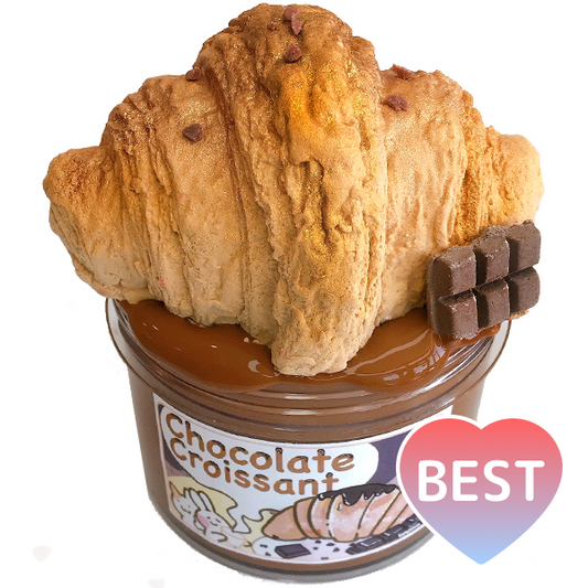 Slime Croissant au chocolat