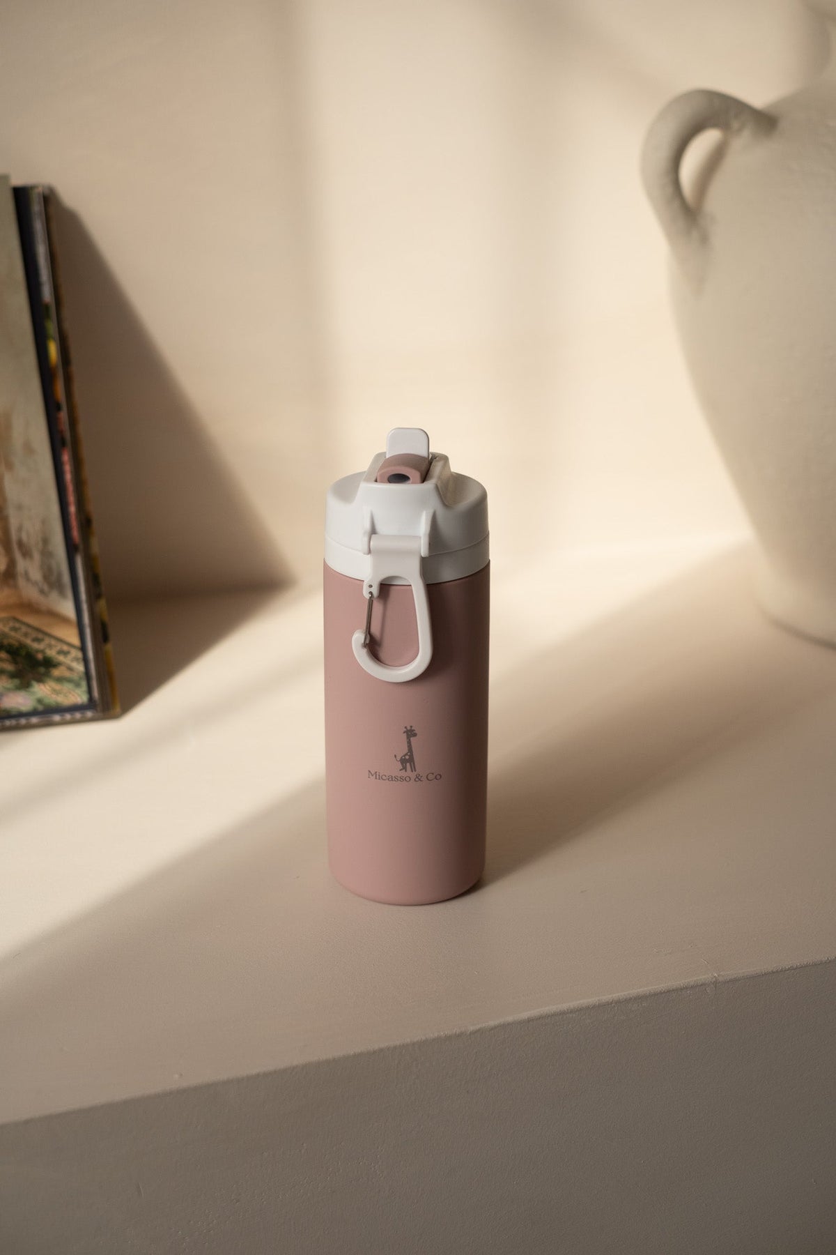 Bouteille d'eau en silicone pour enfants 450 ml – Sans BPA, étanche et incassable