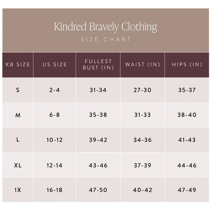 Charlie Maternity & Nursing Romper | Kindred Bravely