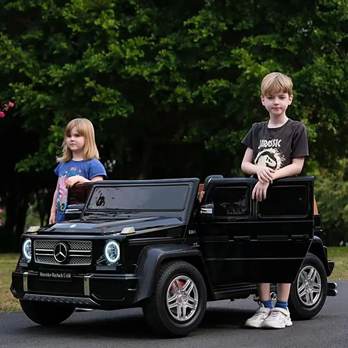 Voiture Électrique 24V Mercedes Benz Maybach G650 XXL 2 Places pour Enfants OU Adultes
