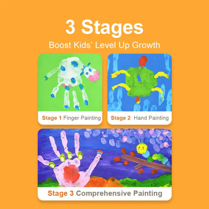 Livre d'Art de Peinture au Doigt