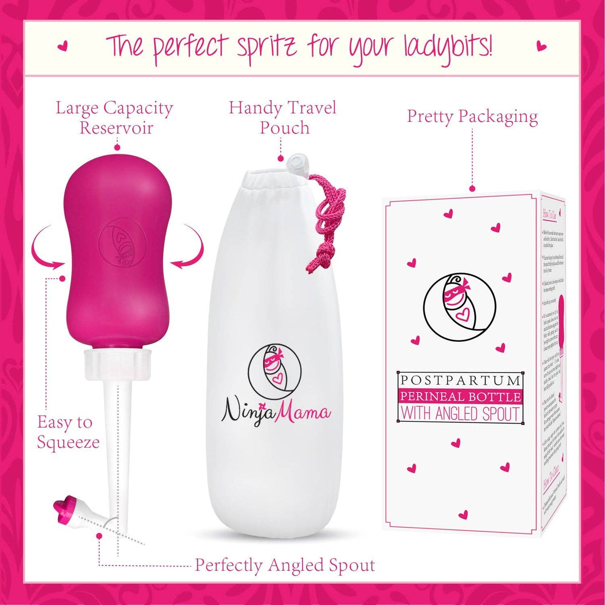 Ninja Mama 360 ml Postpartum Perineal Spray Bottle