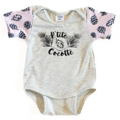 Grow-with-Me Bodysuit COCOTTE - Bamboo