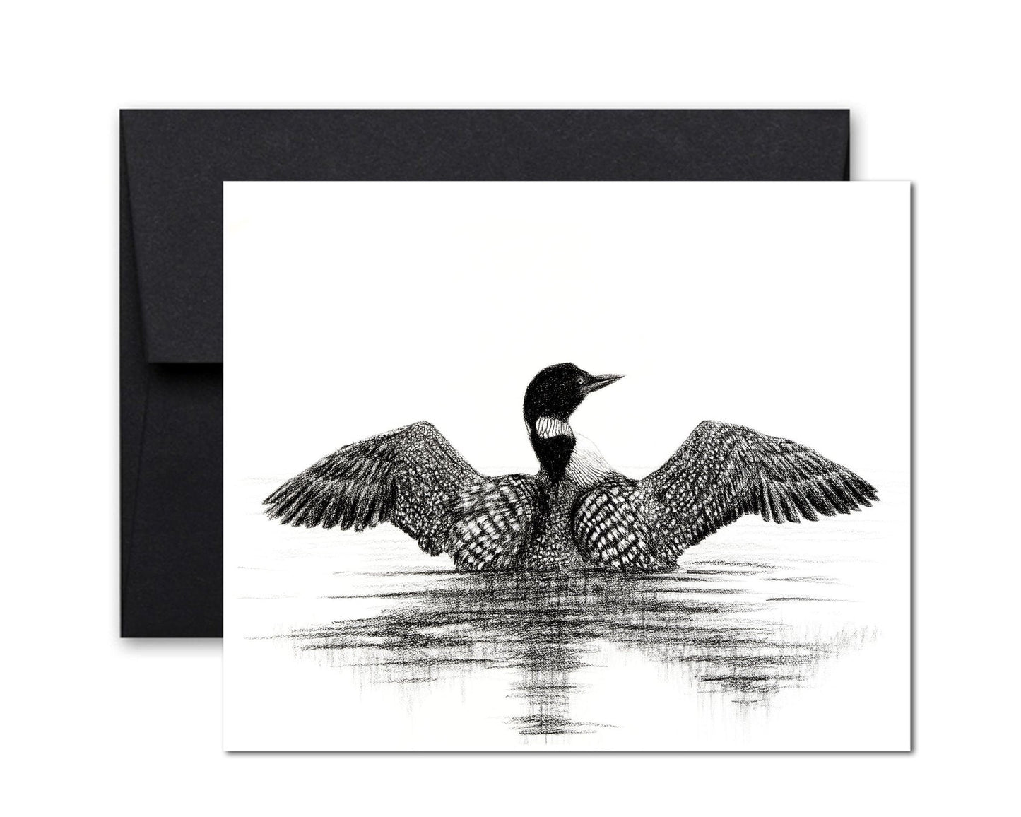 Carte de vœux Huard canadien