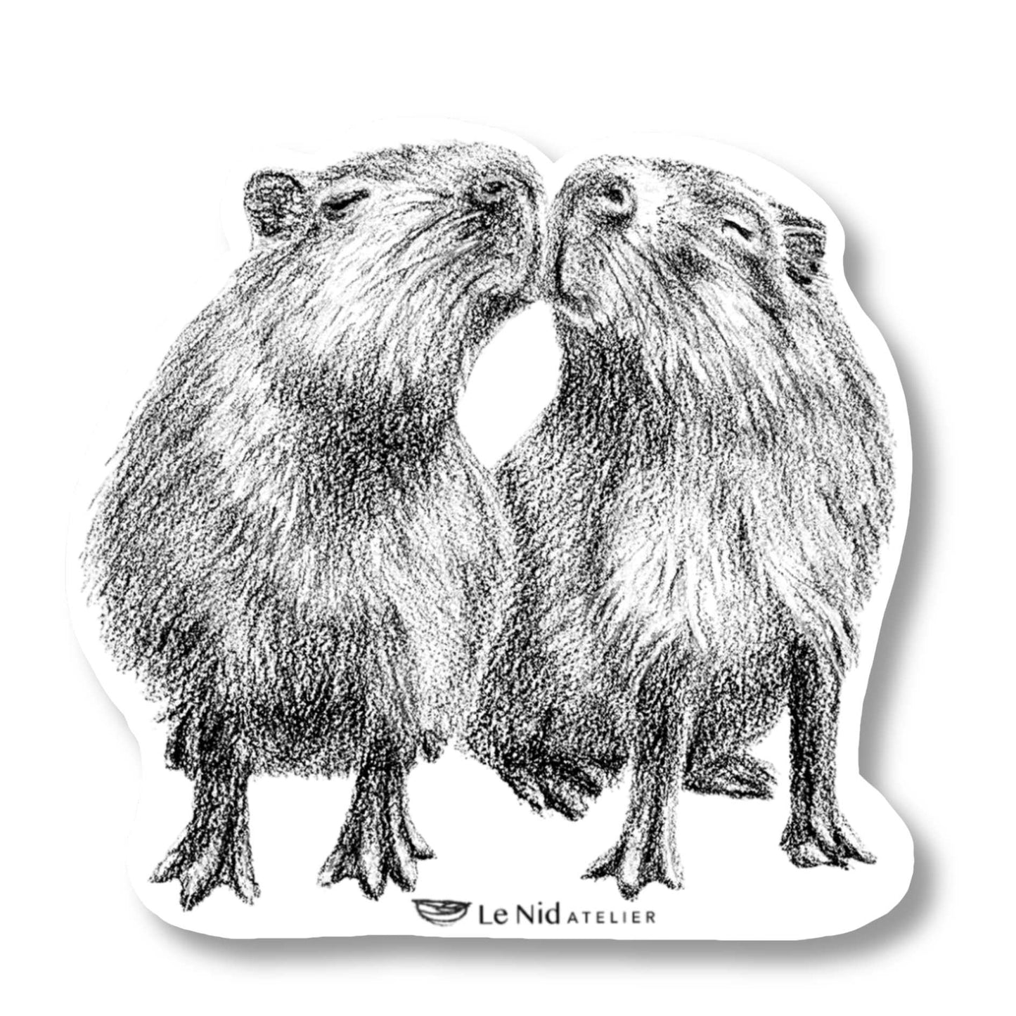 Capybaras - Aimant