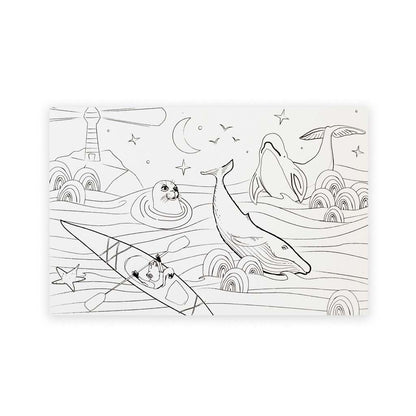Colouring Postcard - Single Card