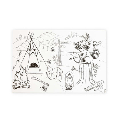 Colouring Postcard - Single Card