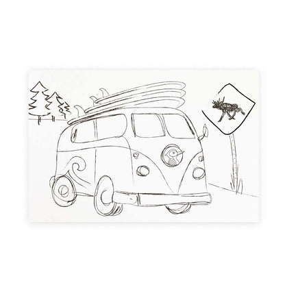 Colouring Postcard - Single Card