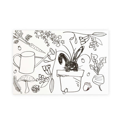 Colouring Postcard - Single Card