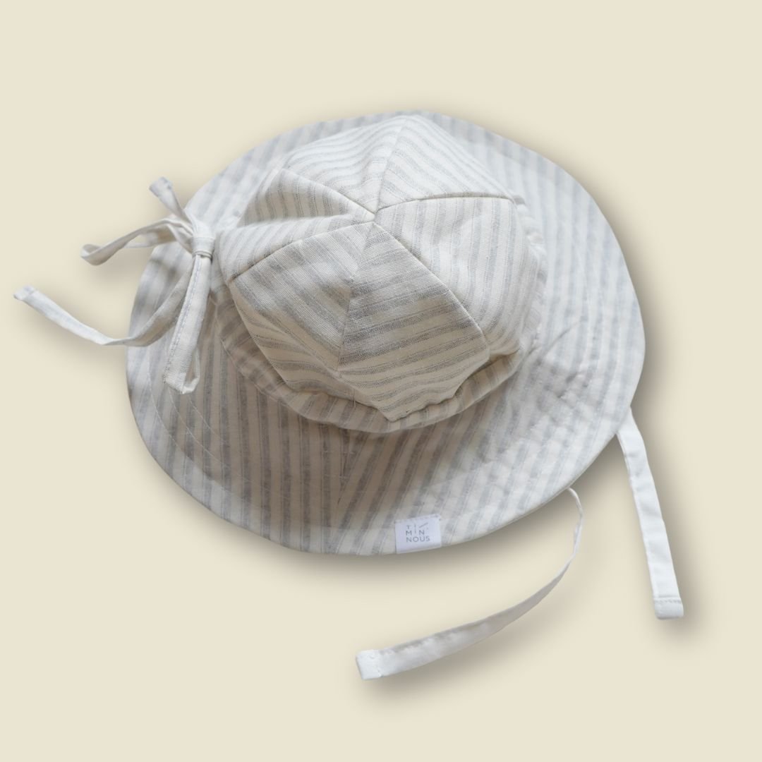 Chapeau évolutif en lin - Ruisseau