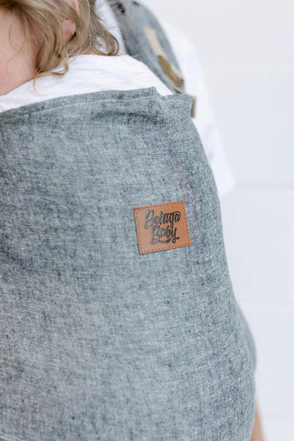 Porte-bébé à boucles Beluga Cove – Charbon