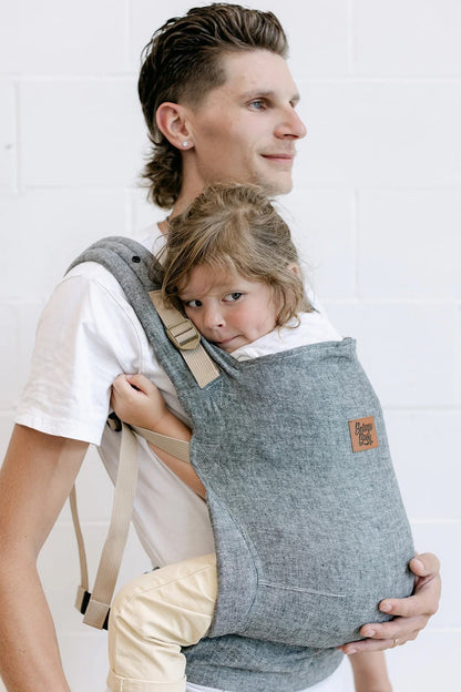 Porte-bébé à boucles Beluga Cove – Charbon