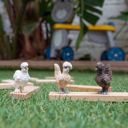 FARM WORLD Mischievous Chicken Friends