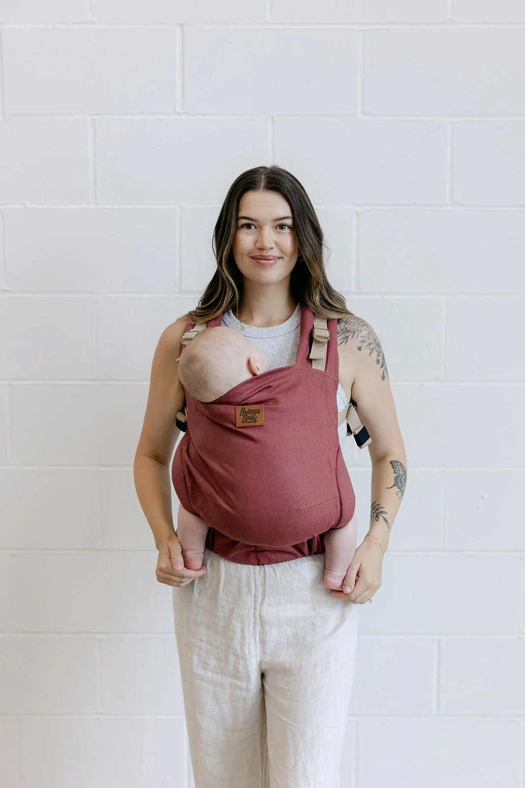 Porte-bébé à boucles Beluga Cove – Cannelle