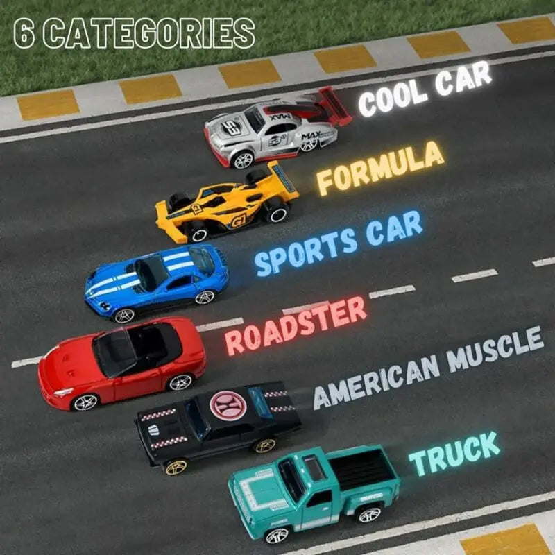 Alloy Racing Cars: City Vehicles 100P