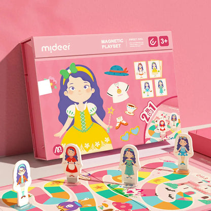 Magnetic Playset: Sweet Girl