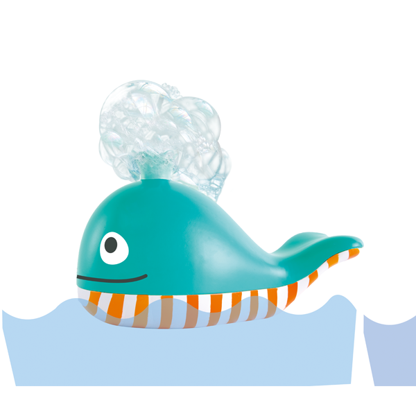 Baleine de bain à bulles Hape