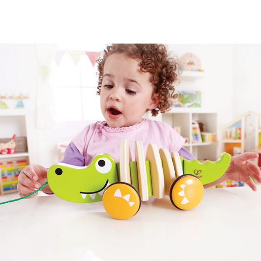 Walk‑a‑Long Crocodile – Hape