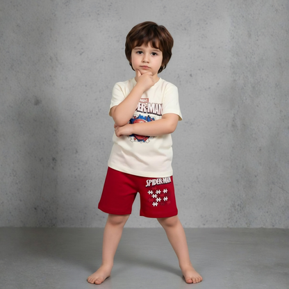 Puzzle Hero Boys Shorts Set