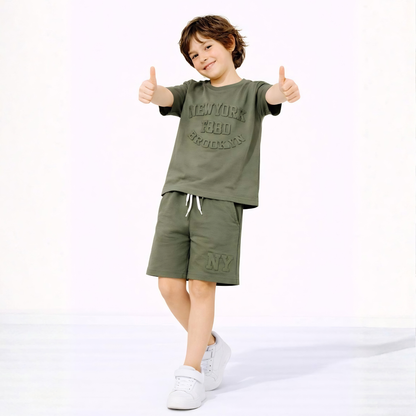 Ensemble short pour garçon Downtown