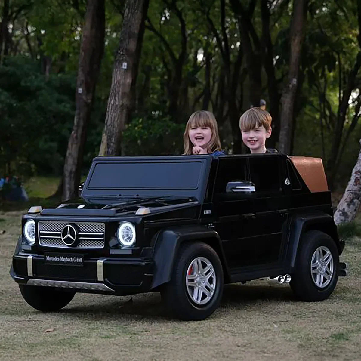 Voiture Électrique 24V Mercedes Benz Maybach G650 XXL 2 Places pour Enfants OU Adultes