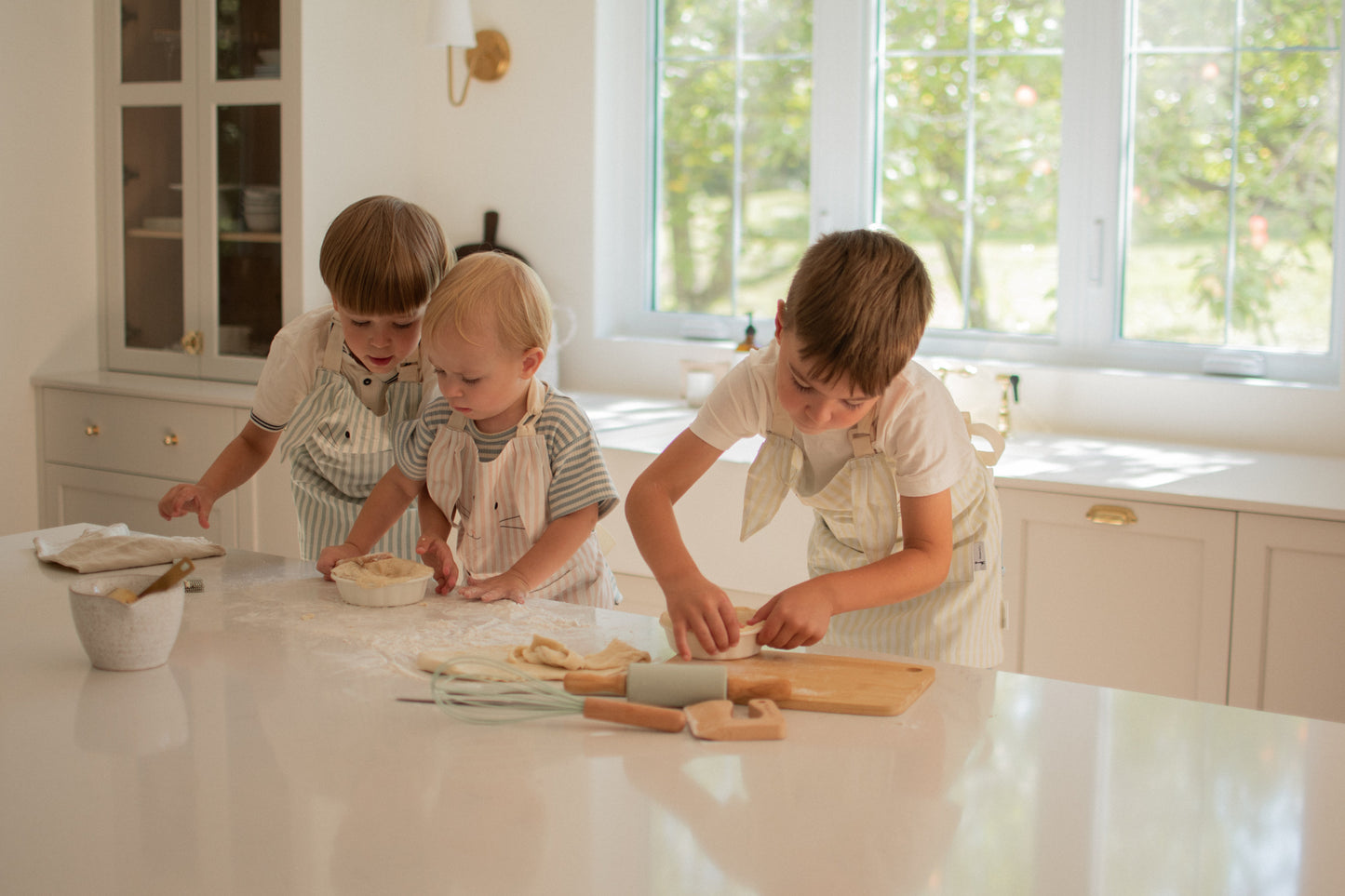 Ensemble mini-chef 7-en-1 : kit cuisine enfant 2 à 10 ans