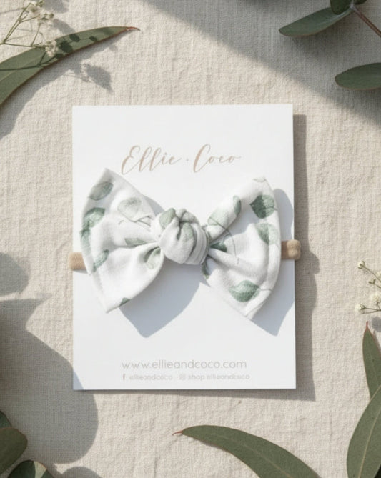 Eucalyptus Knot Bow