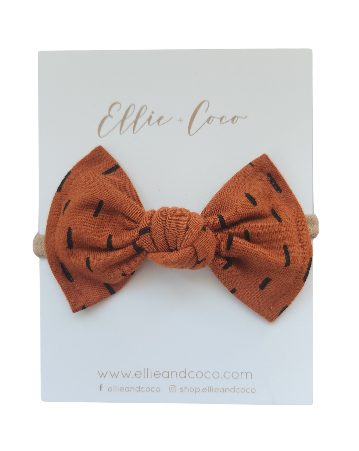 Autumn Dash Knot Bow
