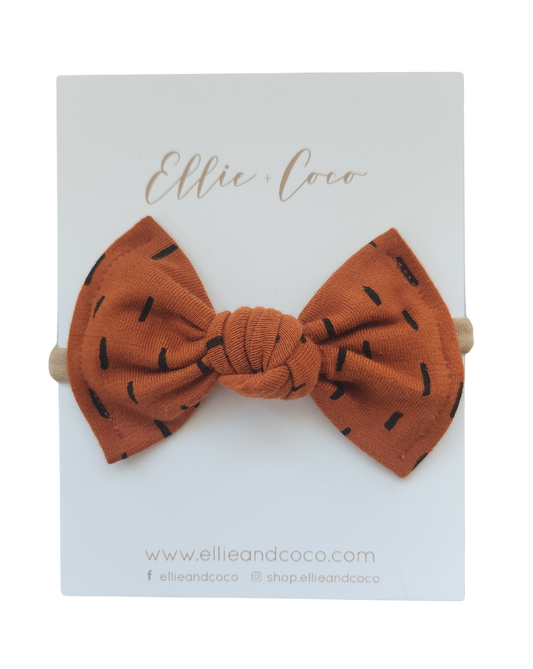 Autumn Dash Knot Bow