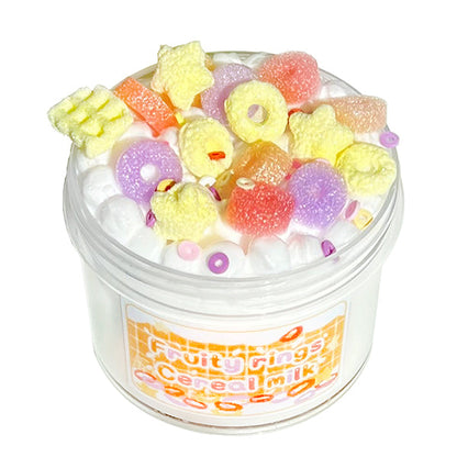 Fruity Rings Cereal Milk Slime