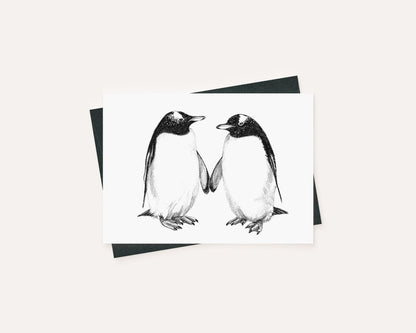 Gentoo Penguins - Greeting Card