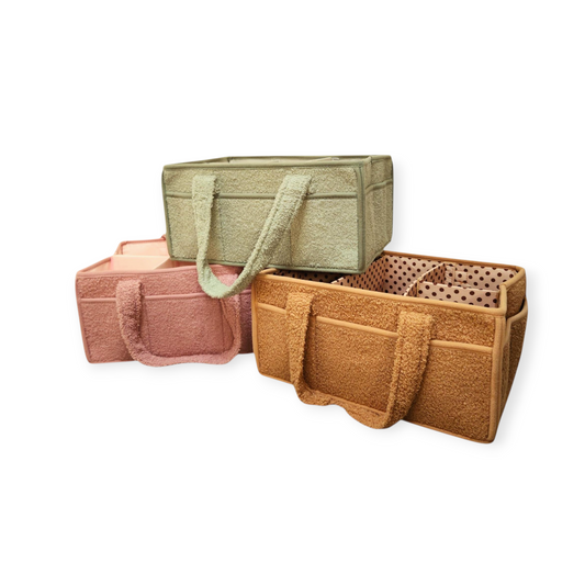 Teddy Diaper Caddy - Bear