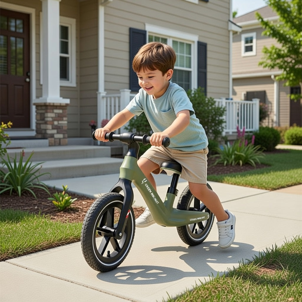Vélo d'équilibre 12" Sport sans pédales - Vert