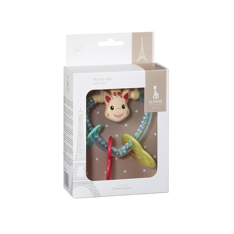 Sophie La Girafe Heart Rattle Fresh Touch