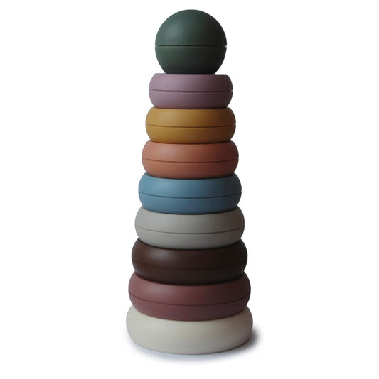 Stacking Rings Toy Tower, 7 Rings