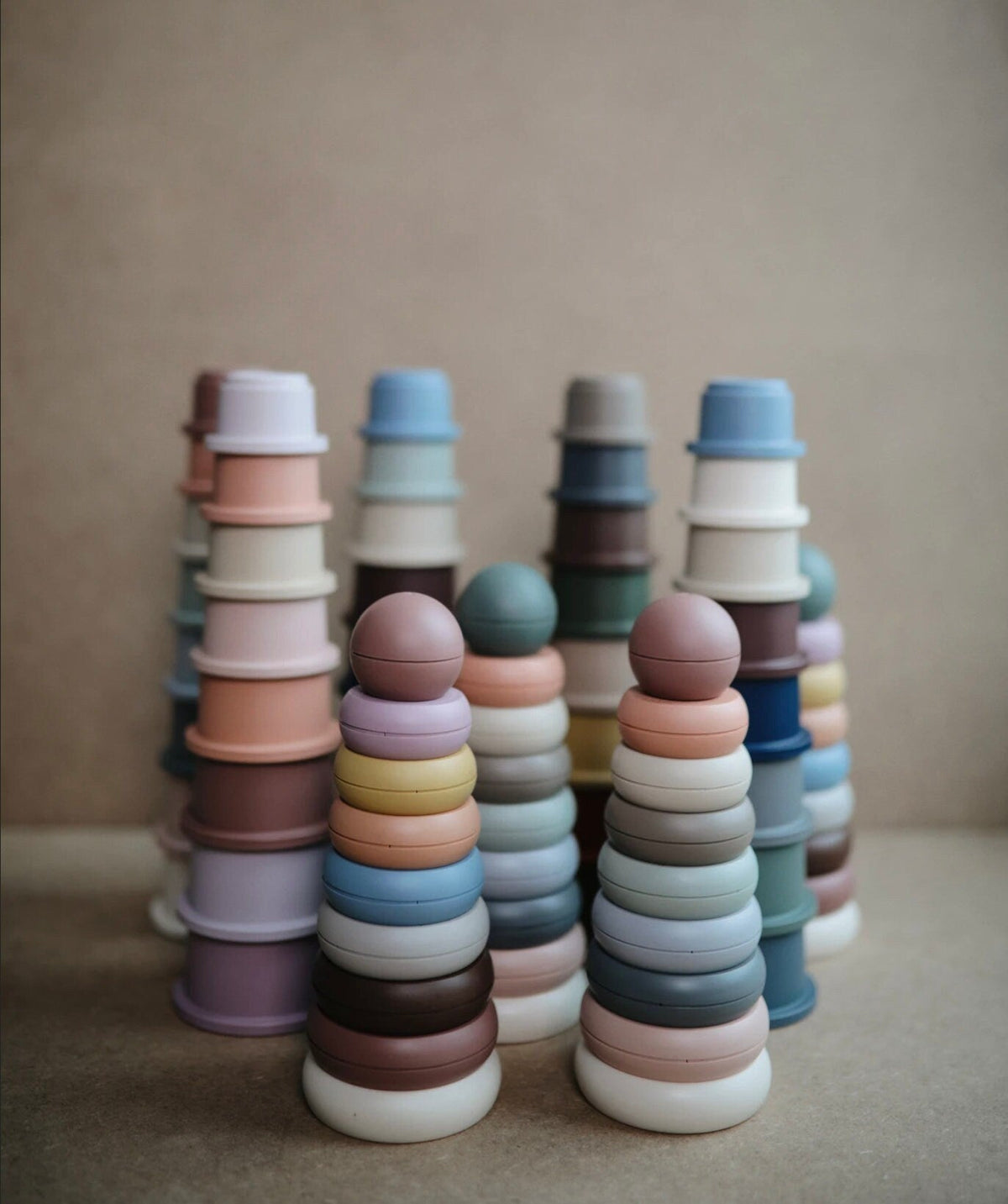 Stacking Rings Toy Tower