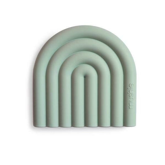 Jouet de dentition arc-en-ciel en silicone