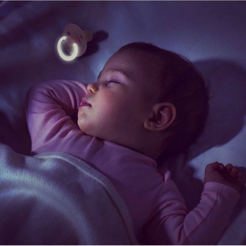 BIBS Colour GLOW in the Dark Night Pacifier