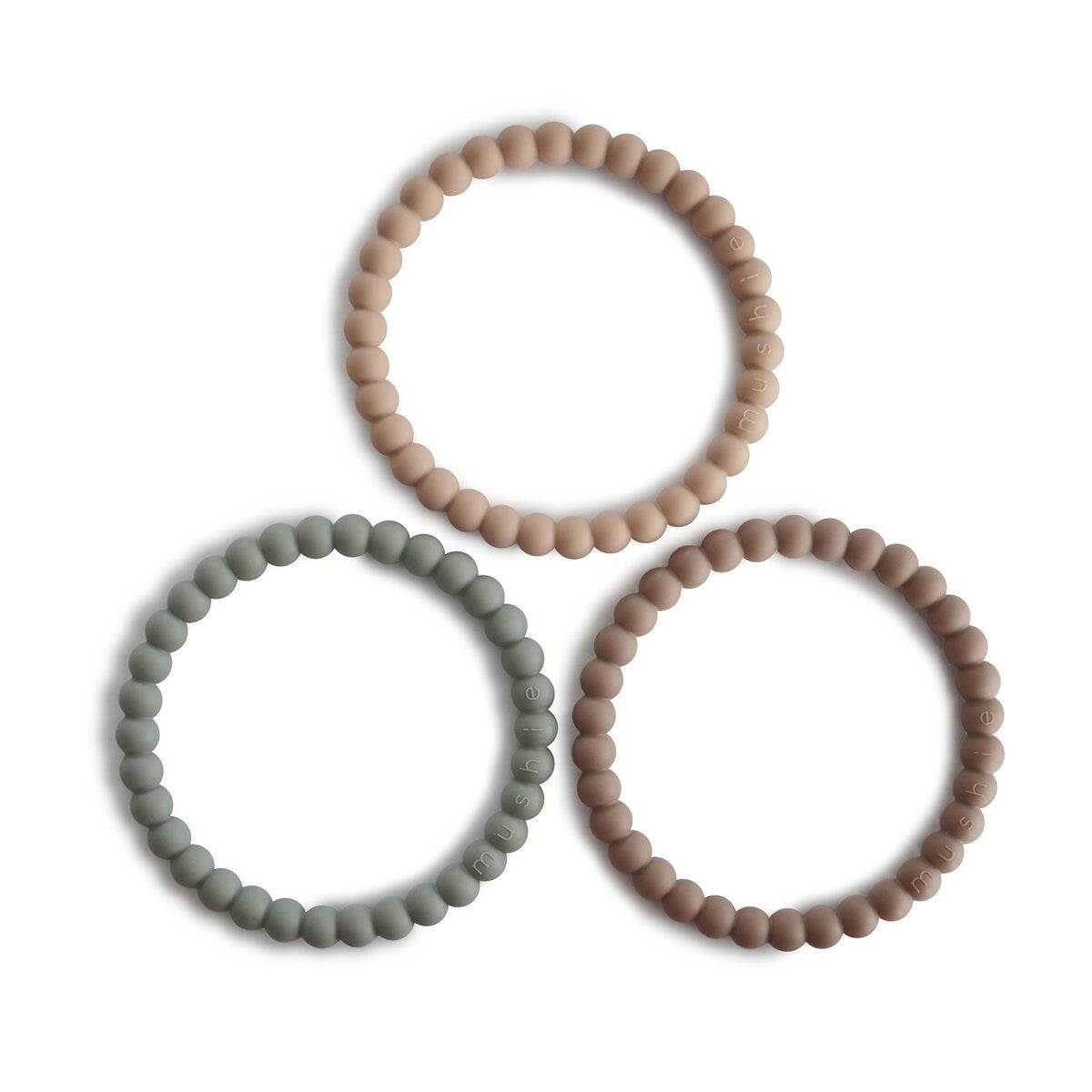 Pearl Teether Bracelet - 3 pack