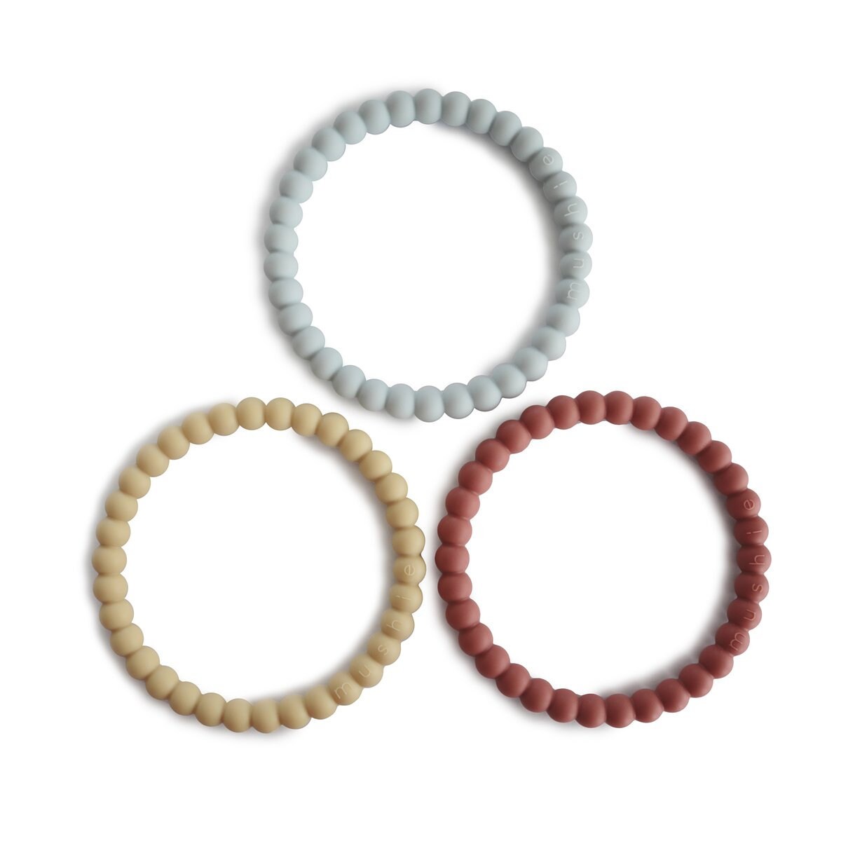 Pearl Teether Bracelet - 3 pack