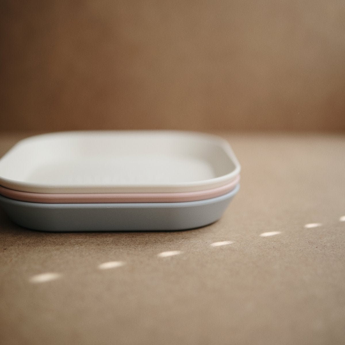 Square Dinnerware Plates - Set of 2