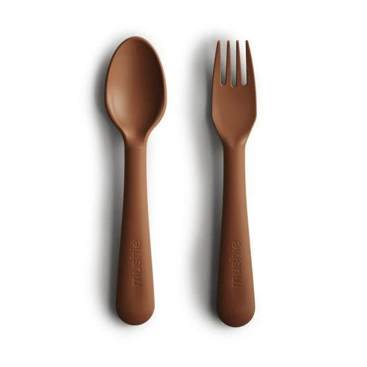 Plastic Fork and Spoon Set