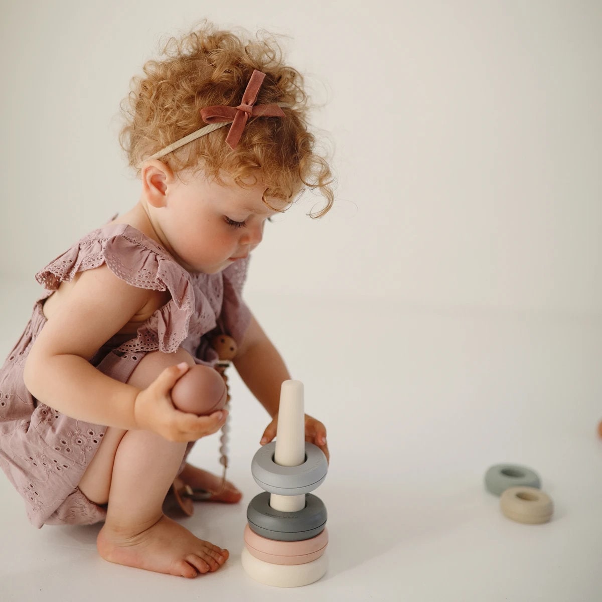 Stacking Rings Toy Tower