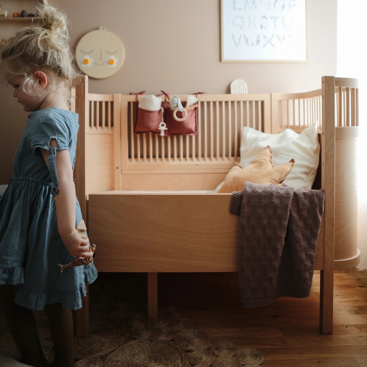 Crib Storage Pocket Organizer
