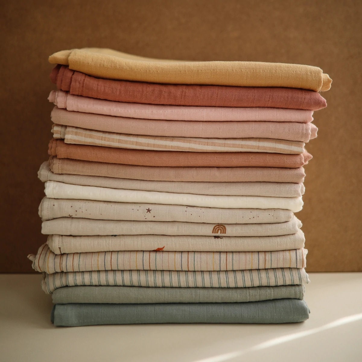 Muslin Swaddle Receiving Blanket