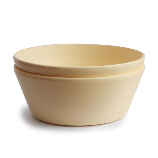Bols ronds en polypropylène – ensemble de 2