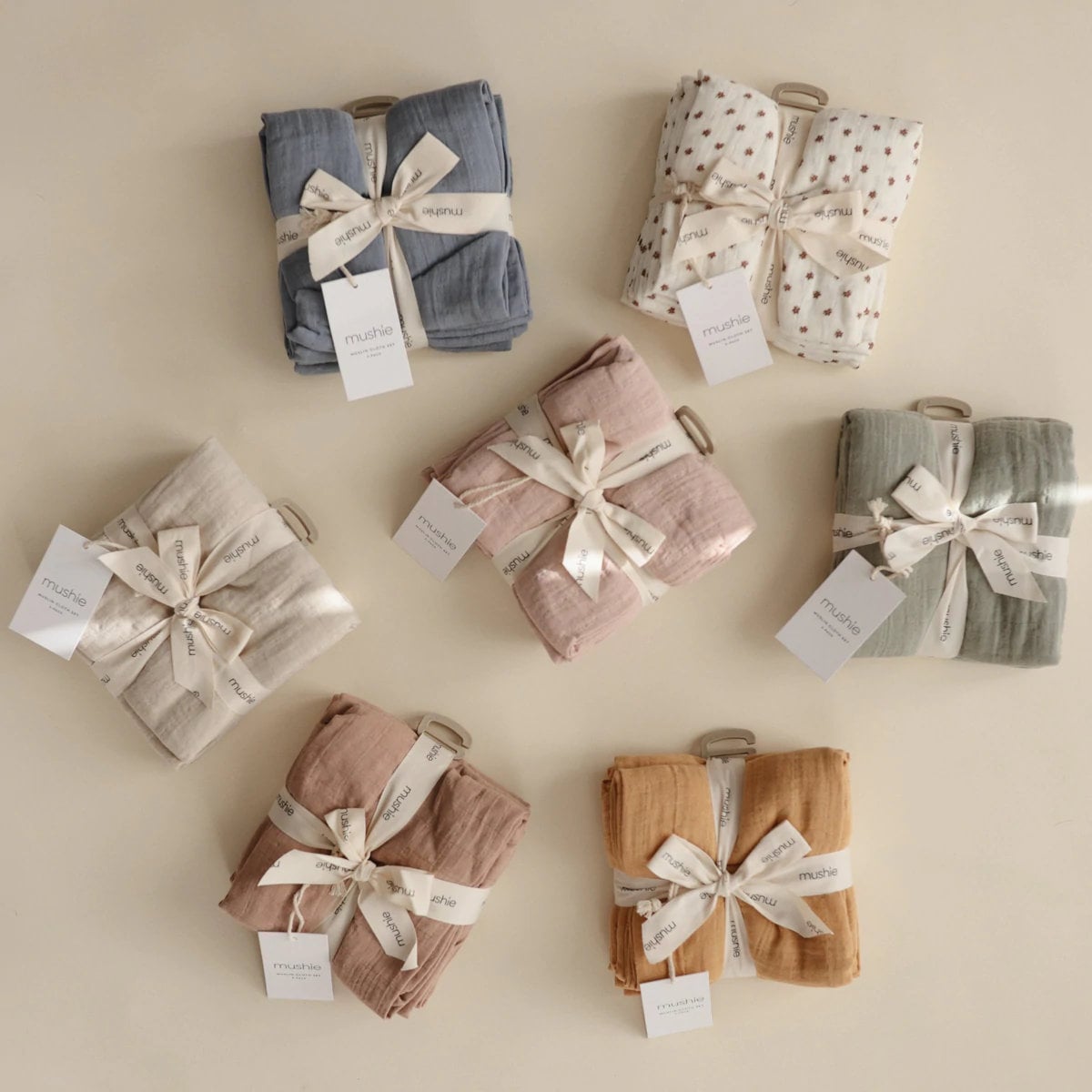 Organic Muslin Cloths - 3 pack