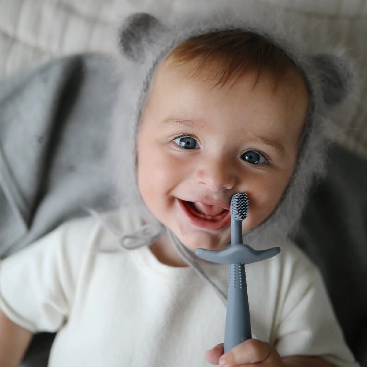Silicone Training Toothbrush Flower/Star